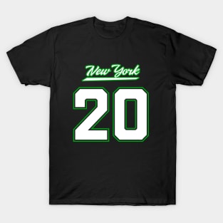 Breece Hall New York Jets Jersey BLACK Shirt T-Shirt T-Shirt